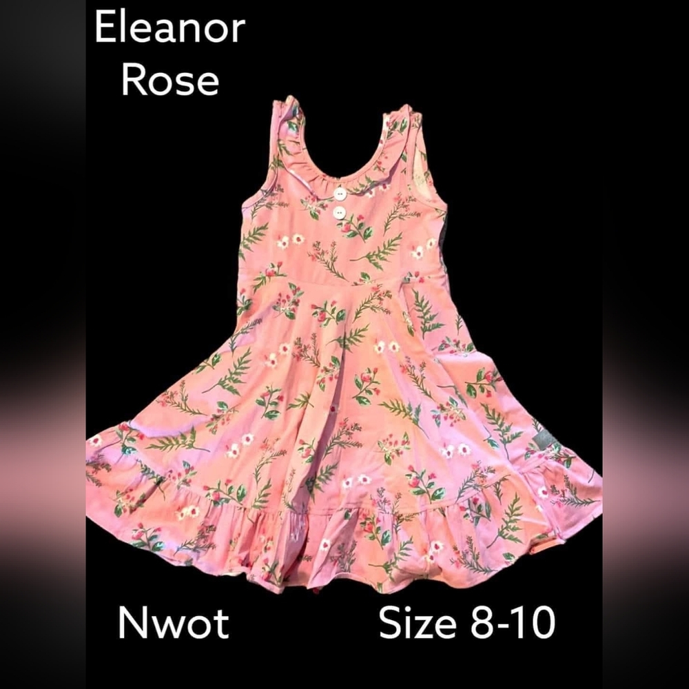 Eleanor Rose Pink Floral Dress